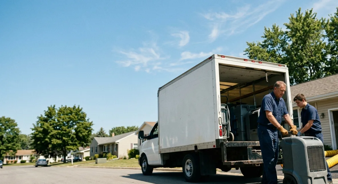 Water Damage Cleanup in Grandville, MI near me